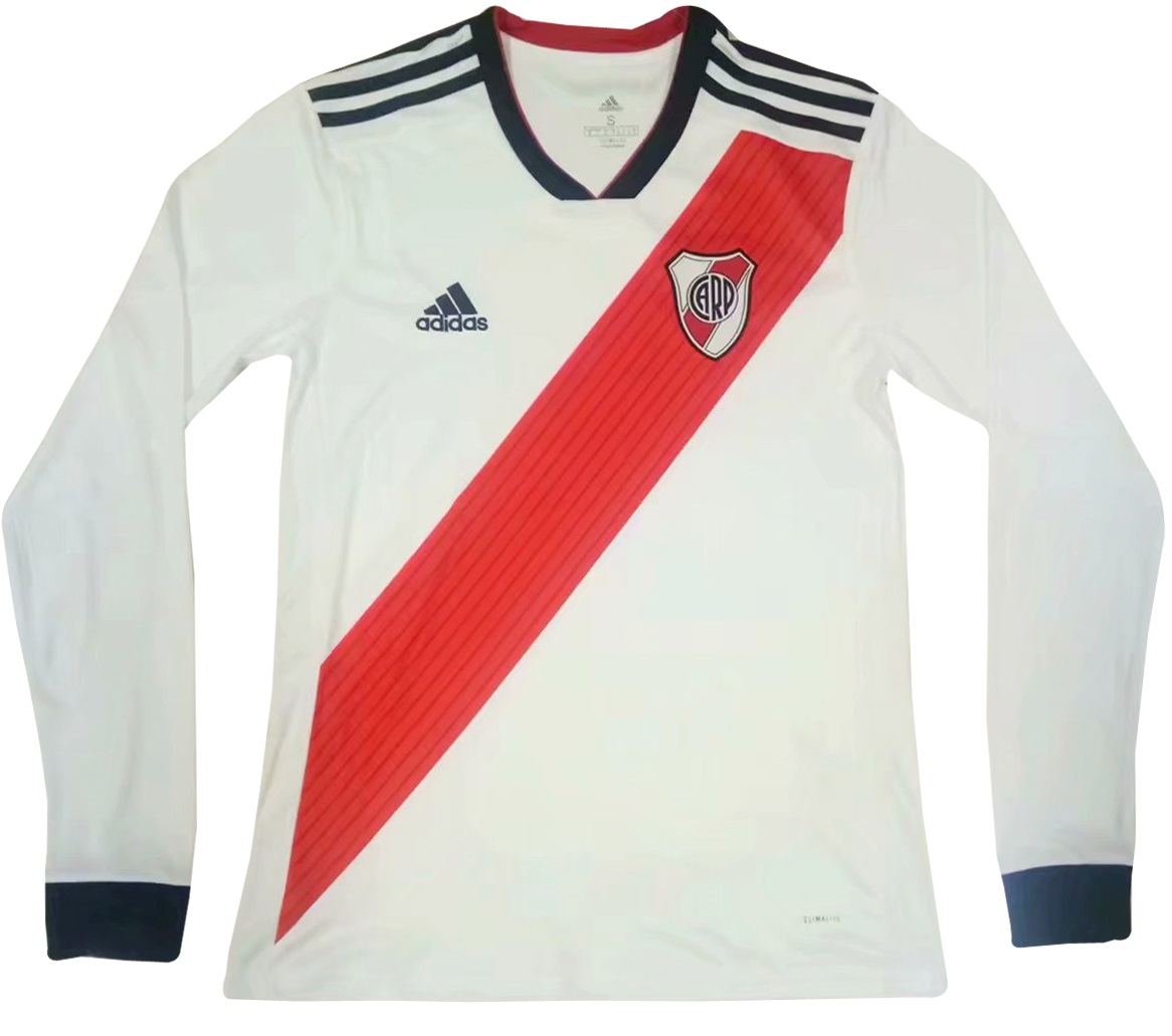 Camisa oficial Adidas River Plate 2018 2019 I jogador manga comprida